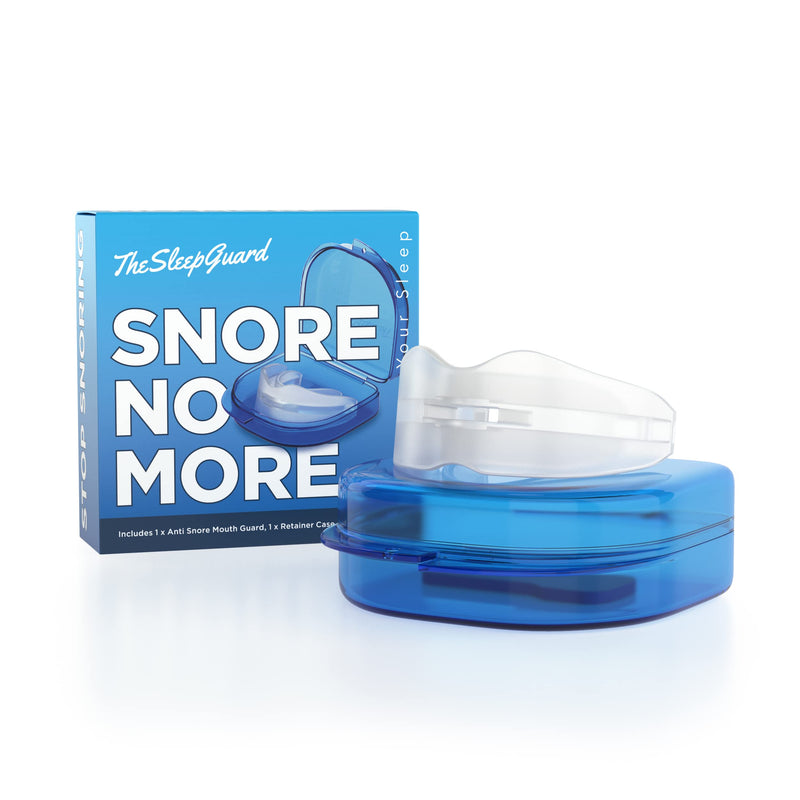 TheSleepGuard | Stop Snoring Solution Mouth Guard x1 | Sleep Aid and Snore Stopper | Best Anti Snoring Device, Mouthpiece & Gum Shield | Anti Snore Relief | Restful Sleep at Night for Men and Women - NewNest Australia