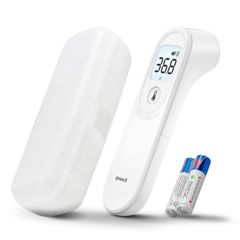 yuwell Infrared Thermometer, Forehead Thermometer, Non Contact Digital Thermometer for Adults and Kids, Instant Accurate Reading and Fever Alarm with Storage Case - NewNest Australia