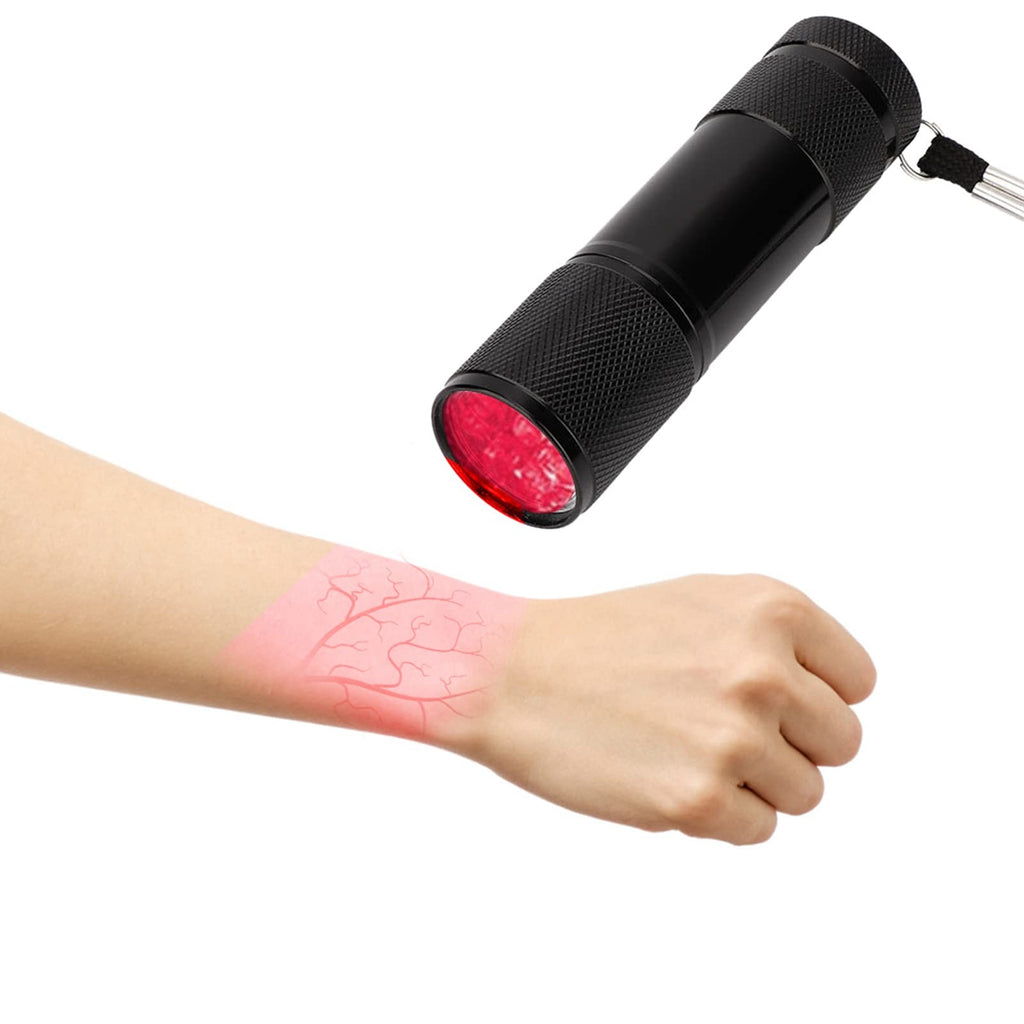 GAESHOW Red Light Vein Finder, Portable Vein Finder, Vein Finder Red Flashlight Vein Viewer Vein Locator Instrument for Hospitals or Clinic Home Use - NewNest Australia