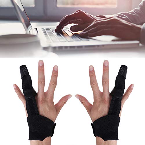 Adjustable Finger Guard Splint Finger Correction Splint Hand Support Recovery Brace Protection Aid Tools Finger Bandages For Middle Finger Little Finger Index Finger Ring Osteoarthritis Tenosynovitis - NewNest Australia