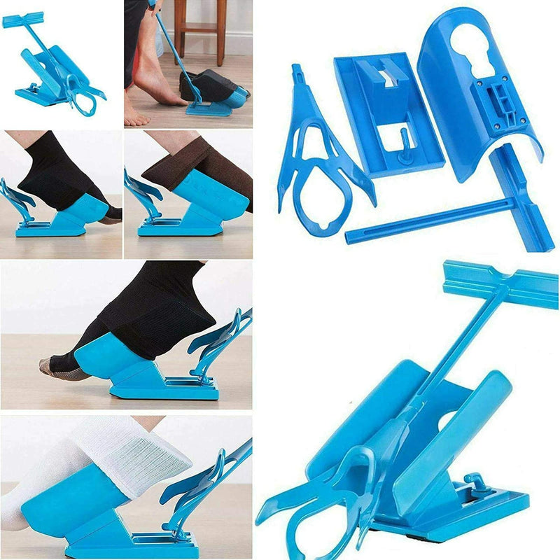 MantraRaj Easy On/Easy Off Sock Aid Kit Sock Helper Slider Kit for Putting The Socks ON and Taking Them Off Without Bending | Pain Free No Bending - NewNest Australia