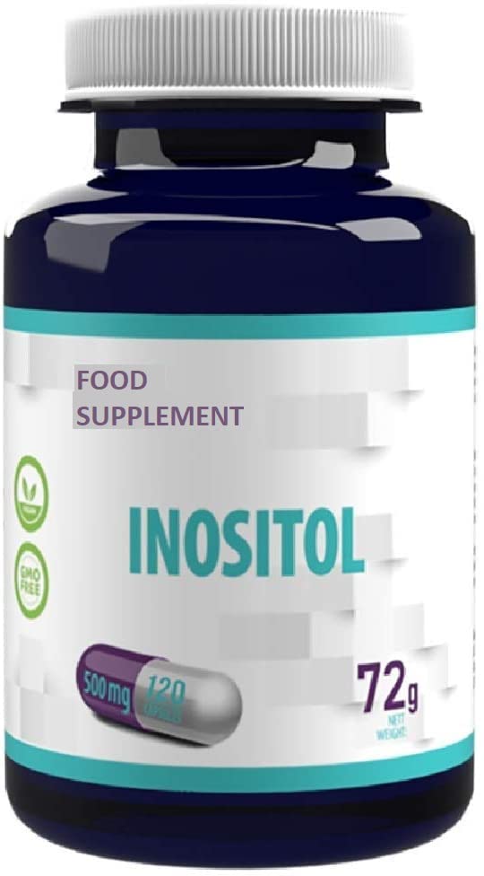 Inositol 1000mg-1500mg Serving 120 Vegan Capsules, Certificate of Analysis by AGROLAB Germany, High Strength Supplement, No Fillers or Bulkers, Gluten and GMO Free - NewNest Australia