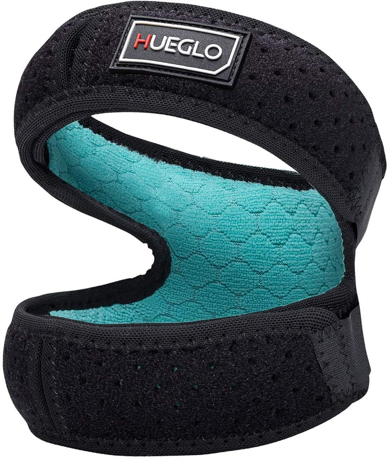 HUEGLO Patella Tendon Knee Strap, Adjustable Anti-Slip Knee Pain Relief Support for Sport Injury, Joint Pain &Patella Stabilizer for Running, Cycling, Hiking, Soccer, Basketball for Men Women - NewNest Australia