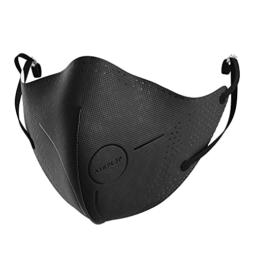 AIRPOP Light SE Reusable Washable Face Mask 1 Pack, 4-Layer Face Coverings, Contoured Fit, Lightweight Design, Adult/Kids Face Masks for Repeated Wear, 1 Pack - Black - NewNest Australia