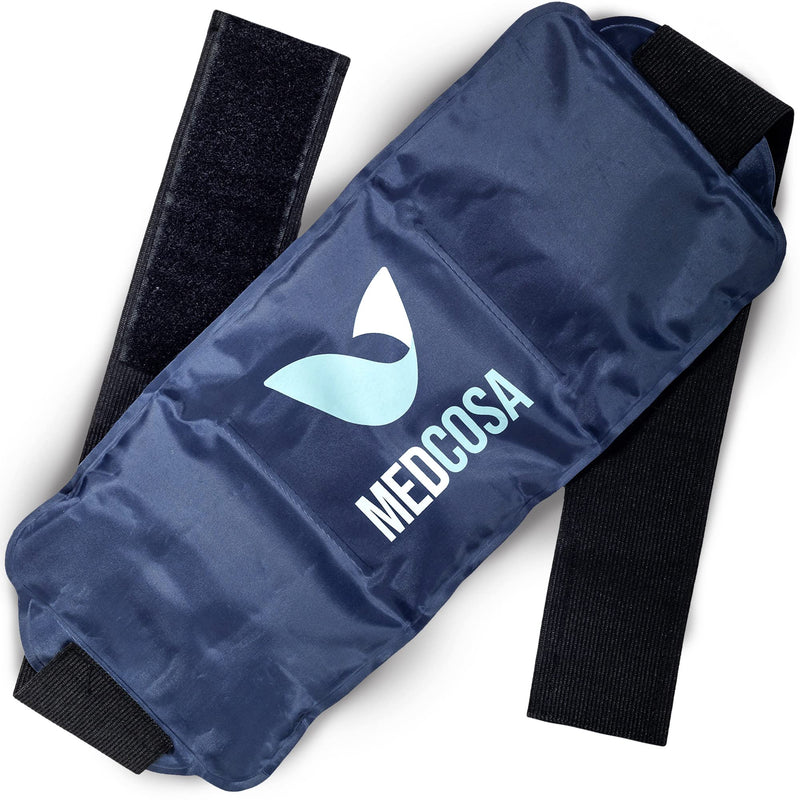Medcosa Flexible Sport Ice Pack | Any Ache, Any Pain, We’ve Got You Covered | Cold Reusable Wraps With Flexible Straps | Ideal for Sport Injuries, R.I.C.E Treatment & Scrapes 1 Count (Pack of 1) - NewNest Australia