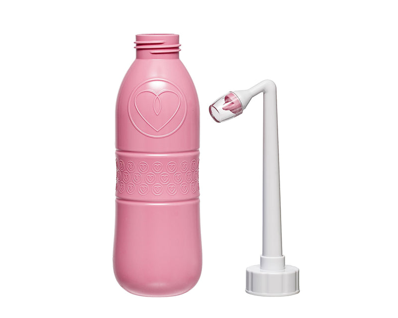 First Days Maternity - Large Peri Bottle for a Long Soothing Cleanse Without Needing to Refill During Use - Hospital Bag Essential for Postpartum Care (Pink) Pink - NewNest Australia