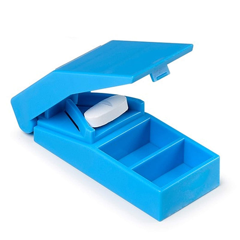 PLASTIFIC Pill Cutter, Pill Splitter Cutter for Small or Large Pills/Tablets, Pill Splitter with Pill Holder Case to Split Safely Cut Pills in Half Pill Splitter for Travel - NewNest Australia
