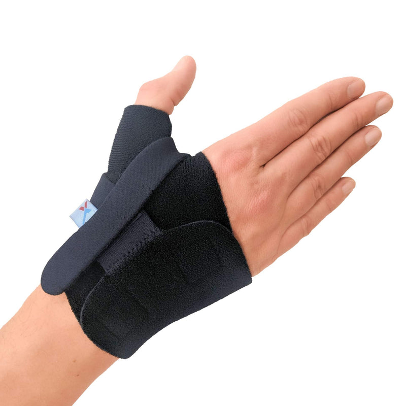 Express Orthopaedic® - Medically Approved Carpometacarpal (CMC) Joint Support With Thumb Wrist Compression Strap - 1 UNIT (MED - Palm Circ:17.5-20cm, LEFT) MED - Palm Circ:17.5-20cm - NewNest Australia