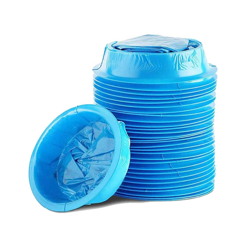 Vomit Bags Disposable Barf Bags 10Pack,1000ml Blue High Density Emesis Bags with Snap,Perfect for Morning Sickness,Kids,Pregnant Woman,Car Motion Sickness，Airsick.etc - NewNest Australia