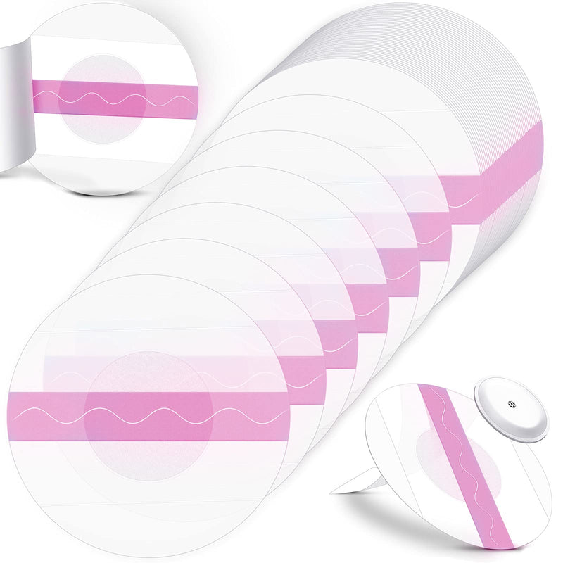 Nuanchu 48 Pack Sensor Covers Compatible with Freestyle Libre 1/2/3,Waterproof CGM Sensor Patches, Glucose Monitor Protector Long Lasting Without Hole (Pink) Pink - NewNest Australia