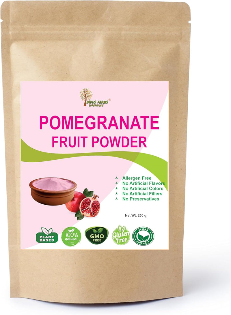 Herbal Magic Pomegranate Powder, No Added Preservatives, No Chemical Processing, Made from Pomegranate ( Pomegranate Powder- 100g) Organic Pomegranate Powder- 100g
