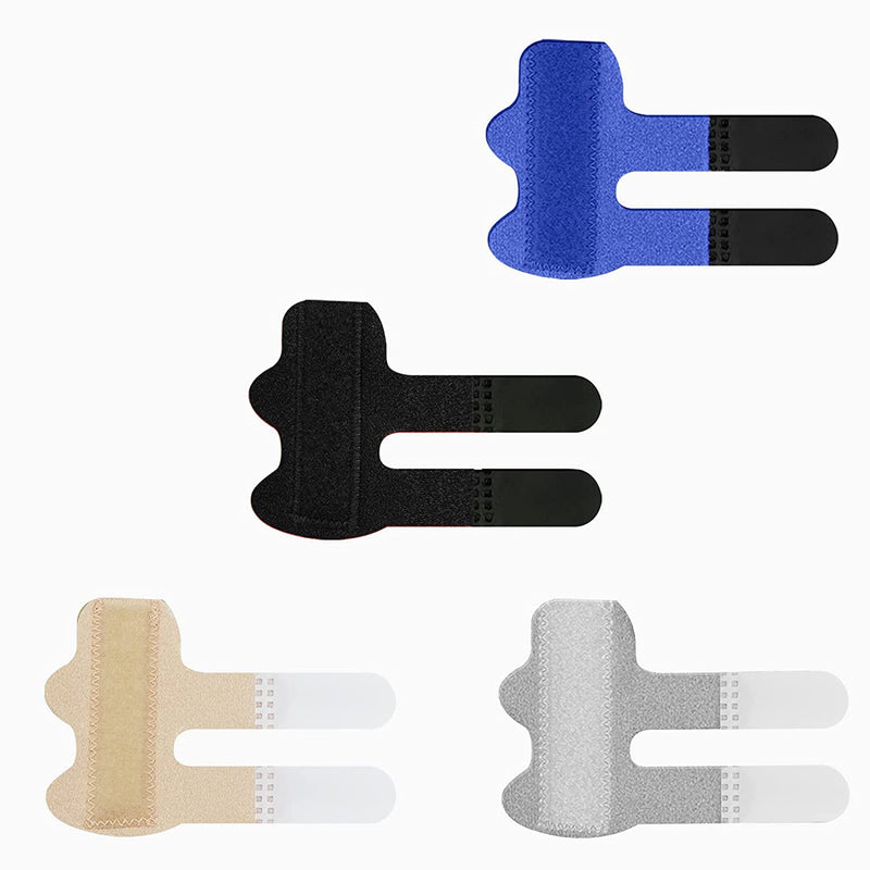Luter 4 Pcs Finger Splints Finger Straightener Finger Support Finger Stabilizer Brace for Broken, Strained, Sprained, Swollen Fingers, Arthritis or Tendinitis - NewNest Australia