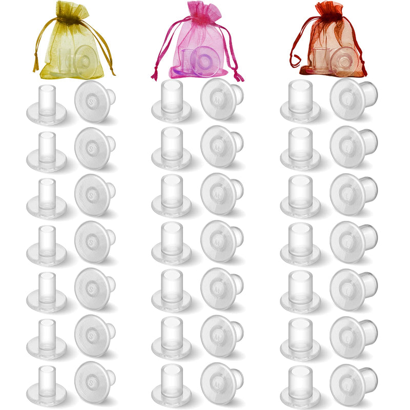 21 Pairs Grass High Heel Protectors, Clear Heel Stoppers for Walking on Grass and Uneven Floor, Heel Savers for Women Wedding Shoes Stops Sinking into Grass (Small/Middle/Large) - NewNest Australia