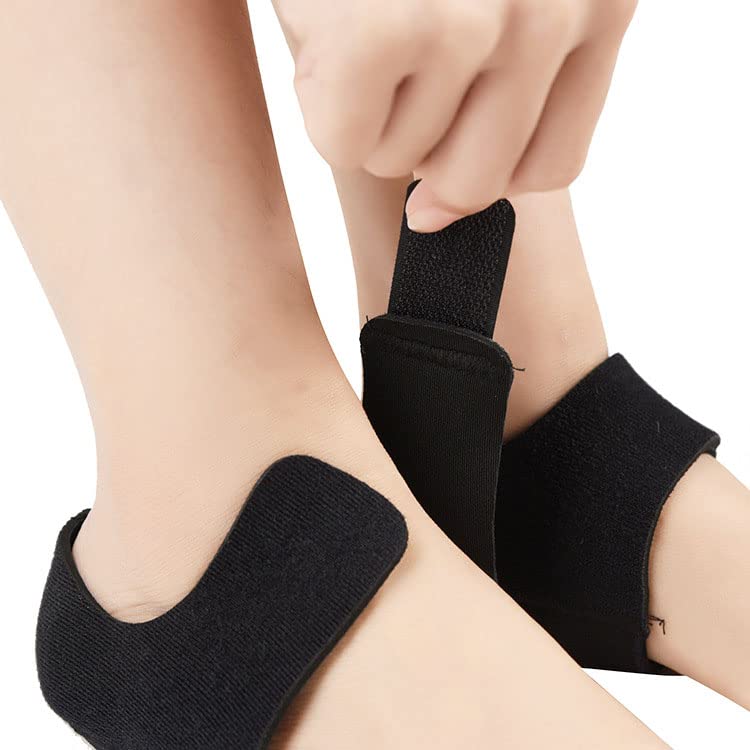 2 x Heel Pads, Heel Sleeves, Gel Heel Protectors for Plantar Fasciitis, Achilles Tendonitis, Bone Spurs, Heel Cups, Heel Pads, Heel Cushions for Relief of Heel Pain/Pressure - NewNest Australia