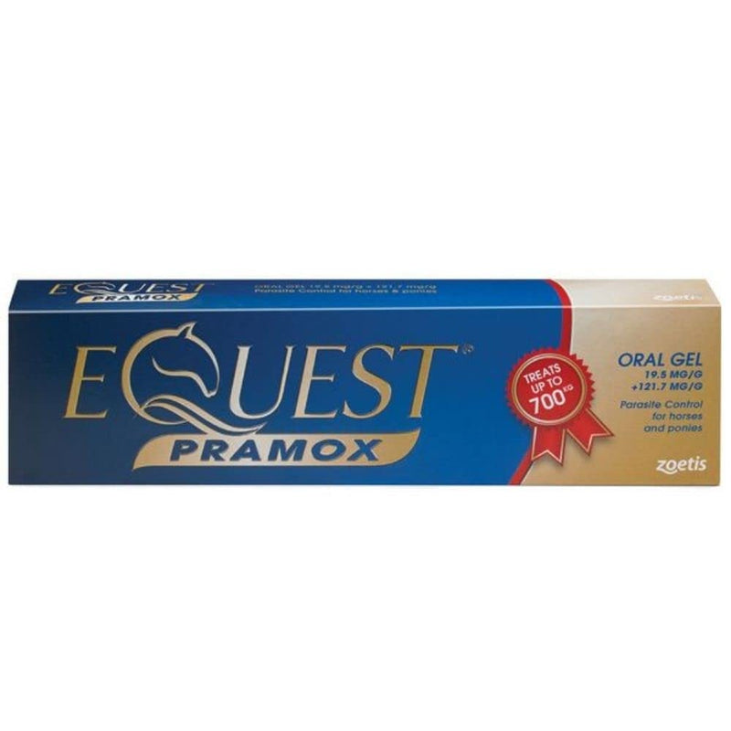 Equest Pramox Horse Wormer 19.5 mg/g + 121.7 mg/g Oral Gel for Horse and Ponies - PawsPlanet Australia