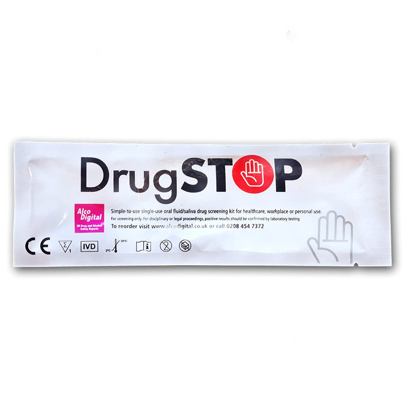 The Saliva Drug Test Kit - Oral Fluid Testing - 6 Drugs - Instant Results for Cocaine, Cannabis (THC), Heroin (Opiates), Amphetamine, Methamphetamine, Benzodiazepine (1) 1 - NewNest Australia