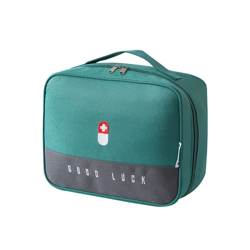 ToKinCen First Aid Bag Compact, First Aid Kit Bag Multifunctional Layered Waterproof Medical Supplies Organizer Travel Medicine Bag for Emergency Home Office Car Outdoors Boat Camping Hiking (Green) - NewNest Australia
