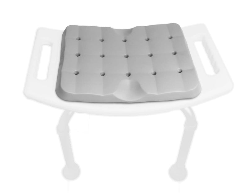 KMINA - Shower Seat Cushion Waterproof (13.7"x10.6"x1.3", Stool Not Included), Cushion for Shower Seat, Shower Chair Cushion, Shower Stool Cushion, Kneeling Pads for Gardening - Made in Europe - NewNest Australia