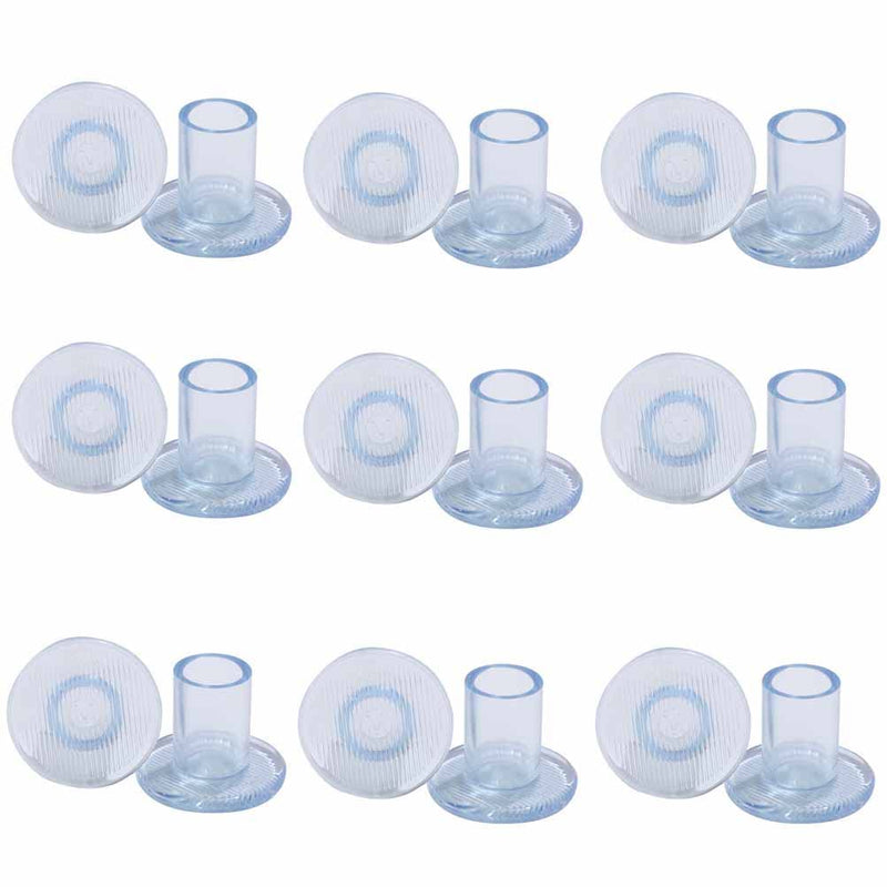 High Heel Protectors 3 Sizes Clear Plastic Covers Shoe Heel Savers Stiletto High Heel Cap for Walking on Grass/Uneven Floor Weddings & Outdoor, Protecting Shoe Heels, Small/Medium/Large - 9 Pairs - NewNest Australia