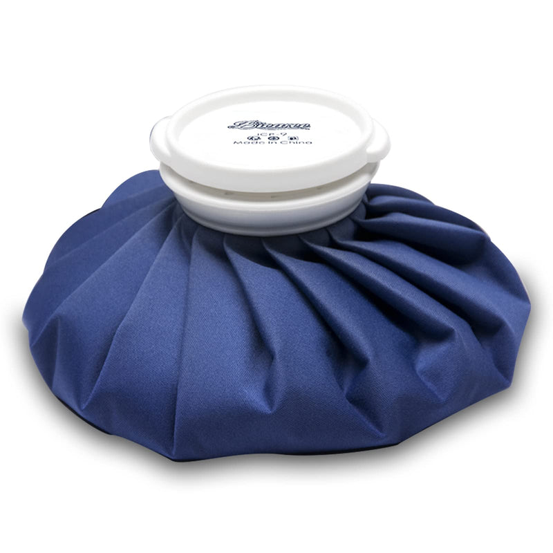 BICAREE Ice Pack for Injuries Reusable, Ice Bags Hot Water Bag for Hot & Cold Therapy and Pain Relief with Cover, No-Leak Elastic Breathable Ice Bag, Size 11", Blue classic 11'' - NewNest Australia