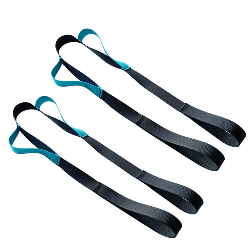 Alnicov 2Pcs Multi-Loop Leg Lifter Strap (41 Inches) - Rigid for Getting in and Out of BedCouchCar and Wheelchair - Hip and Knee Surgery Recovery Kit with Hand Grips - NewNest Australia