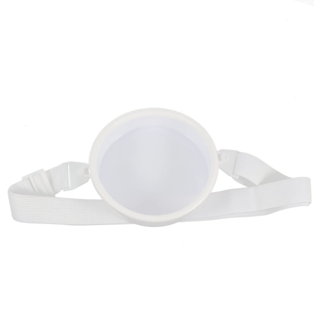 Milisten Ostomy Shower Guard Stoma Ostomy Waterproof Bath Cover Silicone Ostomy Belt Shower Protector for Shower Practical Wound Protector White - NewNest Australia