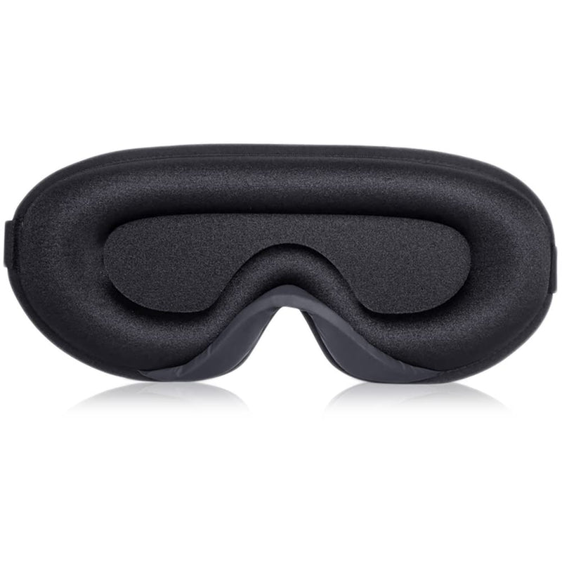 Tanshine Sleep Mask Black Eye Masks for Sleeping Light Blocking Blackout 3D Eye Mask Drowsy Sleeping Mask for Men Wowen Night Mask Blindfold for Travel,Nap,All Night Sleeping Black New - NewNest Australia