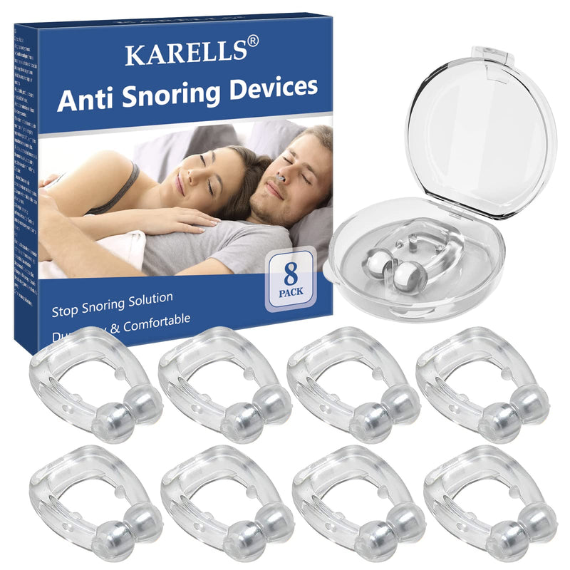 Anti Snoring Devices,Nose Relief Nasal Dilator,Effective Snoring Solution Nose Vents Sleep Aid Relieve Snore for Nasal Breathers 8PC Blue 8pcs - NewNest Australia