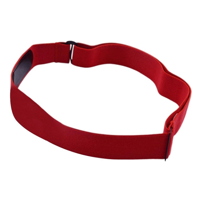 Adjustable Heart Rate Monitor Chest Strap Replacement Elastic Soft Nylon Strap Spandex Belt Compatible for MZ Heart Rate Monitor Sensor Sports Wireless Heart Rate Monitor Red - NewNest Australia