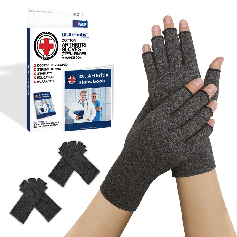 Doctor Developed Compression Gloves/Arthritis Gloves for Women & Men & Doctor Written Handbook - Carpal tunnel relief, Arthritis, Raynauds (Medium, 2 Pairs) M - NewNest Australia