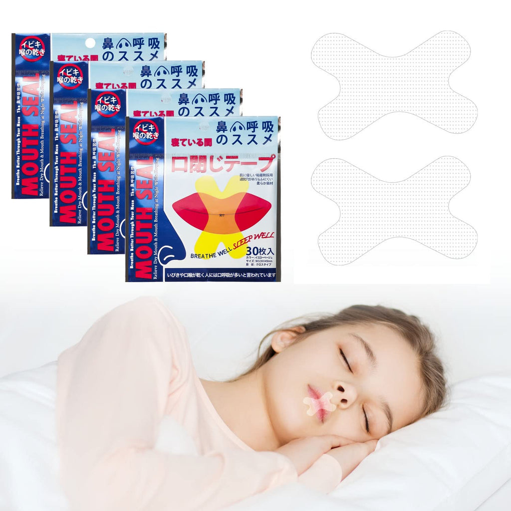 Sleep Strips, 120 Pcs Advanced Gentle Mouth Tape for Sleeping Nose Breathing Anti Snoring Devices Mouth Tapes Strips for Instant Snoring Relief Stop Snoring, Improved Nighttime Sleeping - NewNest Australia