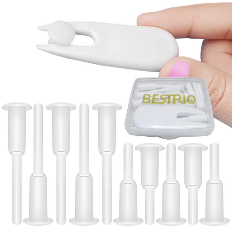 BESTRIO Yoga Ball Plug, Exercise Ball Plug, Exercise Ball Plug Replacement Kit, Fitness Ball Plug Replacement Yoga Ball Plug Replacement Plug for Exercise Ball, 12 PCS (Small and Large) - NewNest Australia