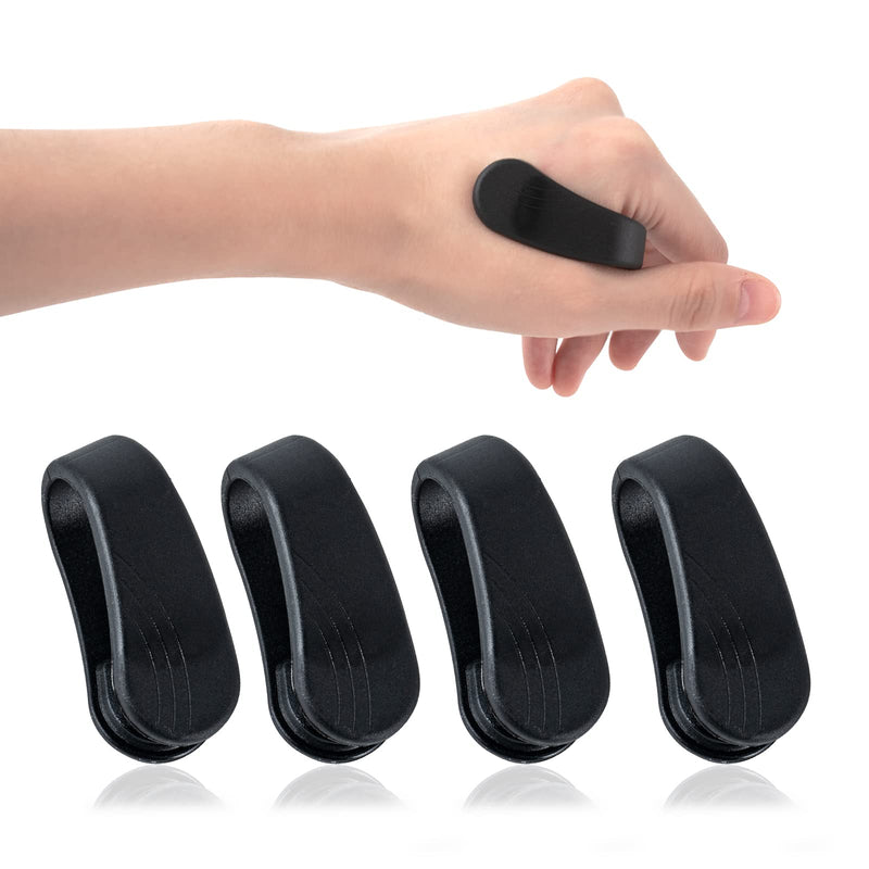 SSKHE 4PCS LI4 Massage Clip Acupressure Clip Portable Mini Finger Acupressure Point Clip, Pressure Meridian Dredge Migraine Relief Clip (Black) - NewNest Australia