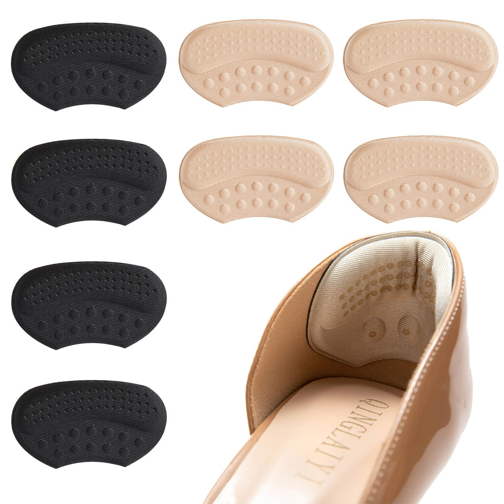 8 Pcs Heel Cushion Pads, Anti-Slip Heel Grips Heel Cushion Inserts Thick Heel Grips Shoes Too Big Self-Adhesive Shoe Heel Cushion Pads Shoes Heel Protectors Heel Pads - NewNest Australia