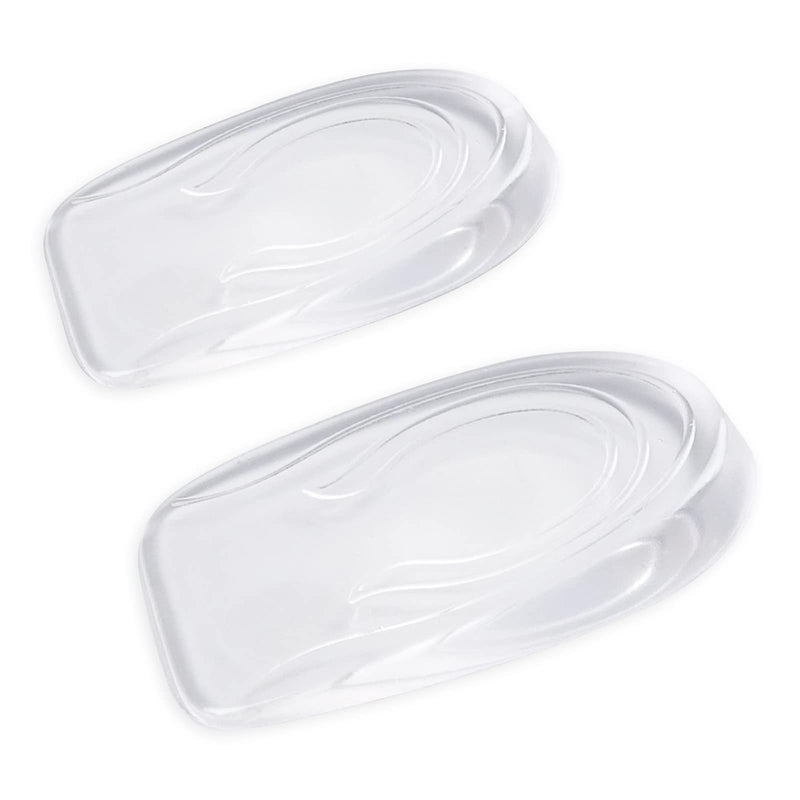 Silicone Heel Lift Inserts Cup Pads, Invisible Height High Increase Shoe Insoles Lifts, Wedge Silicone Insoles, Gel Heel Cups for Soft Heightening Taller (Men, 0.4 Inch/1cm) Men, 0.4 Inch/1cm - NewNest Australia