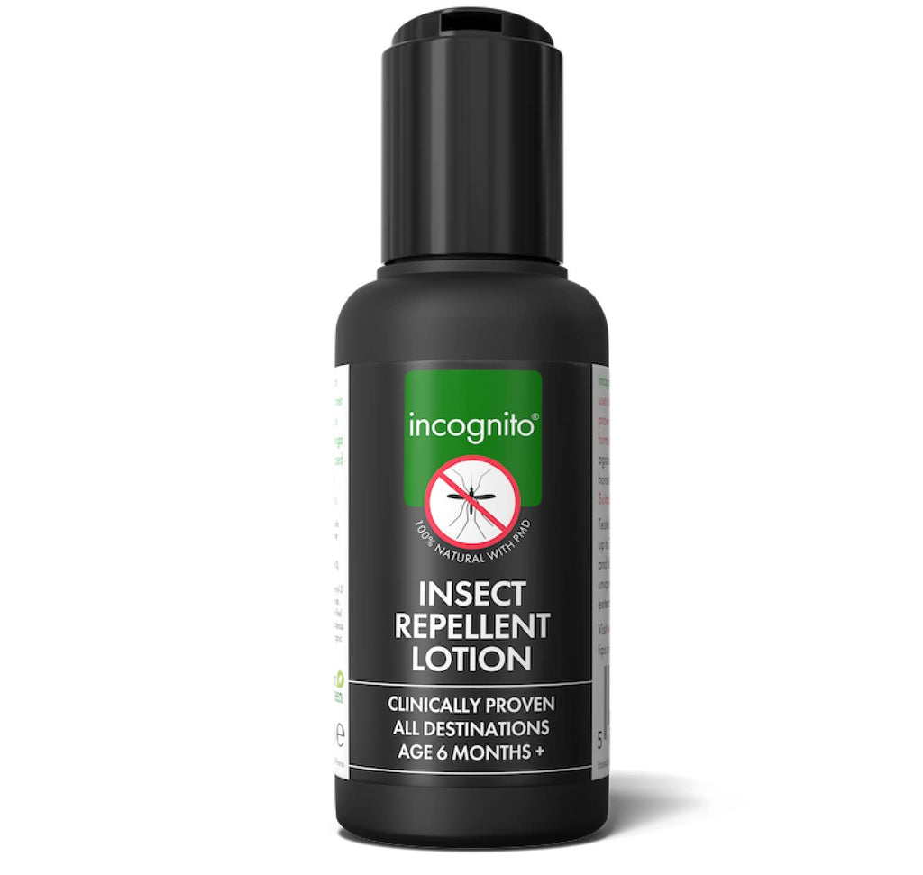 Incognito Insect Repellent Lotion 50ml | Protects for Up to 7 Hours | Natural DEET Free Formula | Insect Repellent & Moisturiser for Soft Protected Skin | Travel Friendly Organic Mosquito Repellent - NewNest Australia