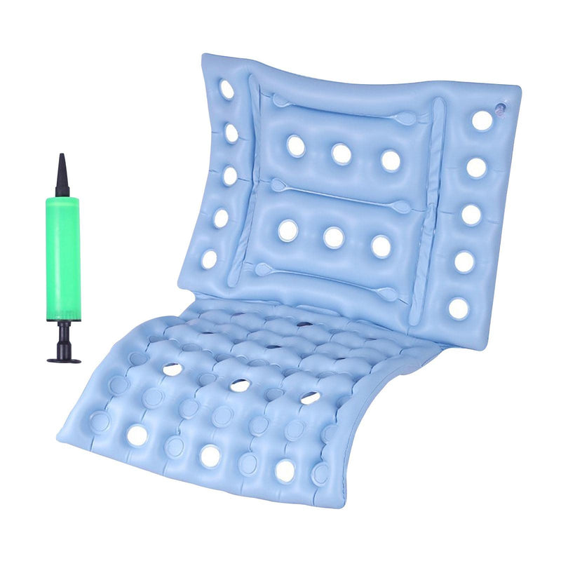 Faderr Bed Sore Cushions for Butt for Recliner, Pressure Sore Cushions for Sitting in Recliner, Inflatable Wheelchair Cushions for Pressure Relief (Blue) Blue - NewNest Australia
