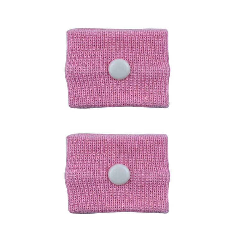 1 Pair Motion Sickness Wristbands, Natural Nausea Relief Bands for Kids &Adults, Anti-Nausea Wristbands, for Car Sea Sickness Travel Sickness Pregnancy Morning Sickness (Pink) Pink - NewNest Australia