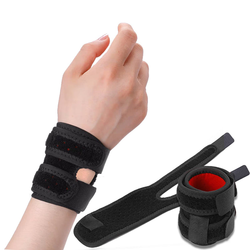 VerteLife Wrist Support for TFCC Tear Wrist Brace Wrist Compression Strap Wrist Band for Tendonitis Pain Relief, Sports Protecting, Fitness 1 Pair - NewNest Australia