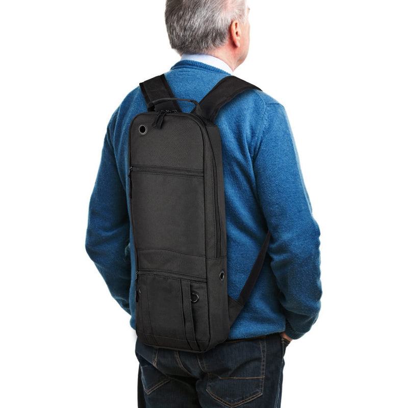 APDTEK Portable Backpack for Oxygen D Tank - Oxygen Tank Carrying Bag Holder fit M-15/D Size Oxygen Cylinders for Walking, Traveling, Shopping - NewNest Australia