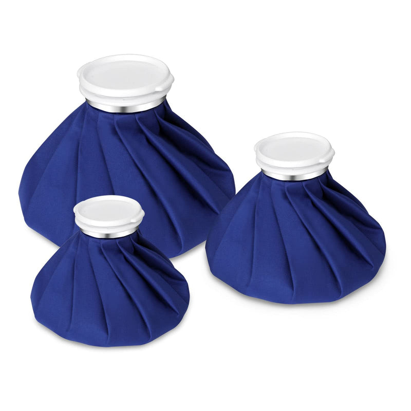 Ice Bag for Injuries，Reusable Ice Cold Pack, Hot & Cold Therapy and Pain Relief, First Aid Therapy Packs Relief and Reduce Sports Injuries，3 Pack (6"/9"/11") 3 Ice bags - NewNest Australia