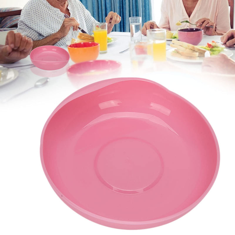 Scooper Bowl with Suction Cup Base Spill‑Proof Plate Disabled Tableware Adaptive Utensils, Elderly Care Spill Proof Plate with Suction Cup Base Unbreakable Round Scoop Dish Disabled Slip Tableware - NewNest Australia