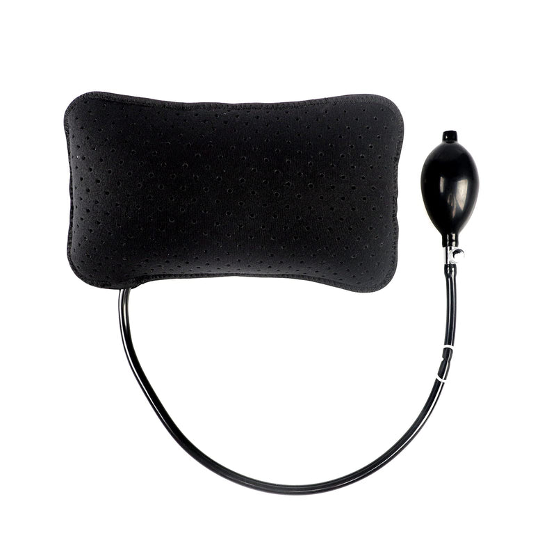 Inflatable Lumbar Support Pillow Washable Breathable Waist Support Wearable Pain Relief Portable for Office Computer Chair Car Seat Cushion Back Support for Sitting Traveling Camping Indoor Outdoor - NewNest Australia