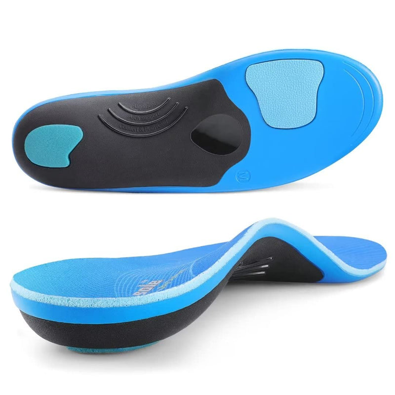 PCSsole Heavy Duty Arch Support Insoles, 210+lbs Plantar Fasciitis Orthotic Insoles, Relieve Flat Feet, Forefoot Pain, Heel Pain and Pronation for Men/Women Work Shoe Insole. S:Women(6-7.5)26cm - NewNest Australia