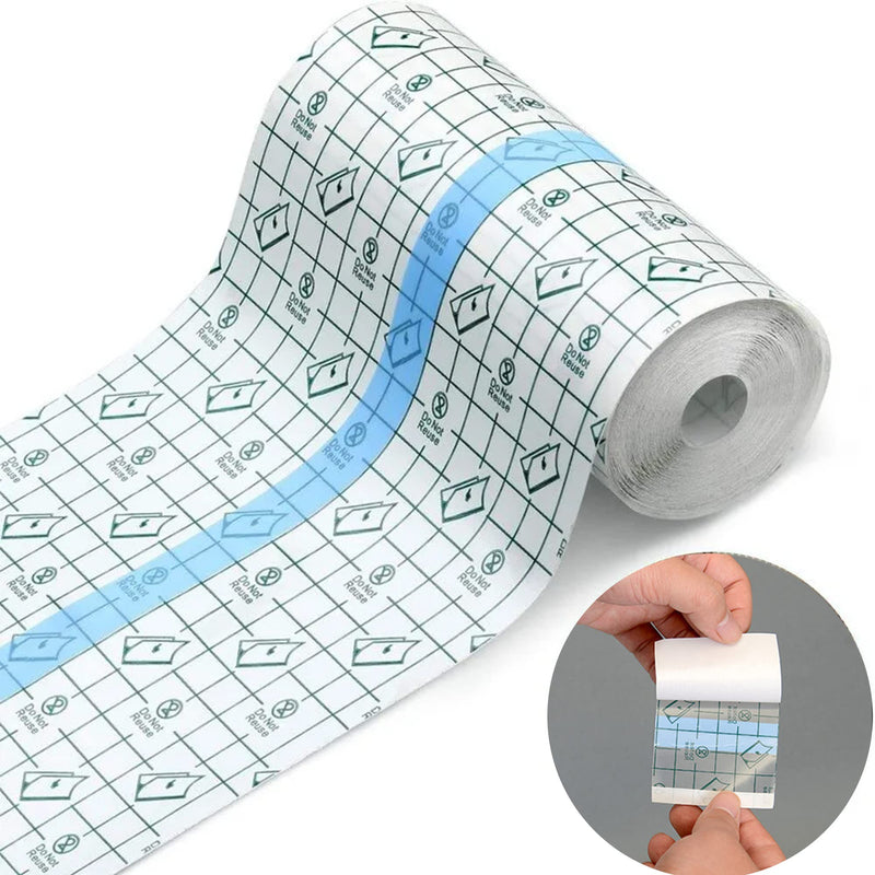 Second Skin Tattoo Aftercare Waterproof Bandage Transparent Stretch Skin Tape, Tattoo Film, Clear Second Skin Protection for Tattoo Aftercare, Recovery(15cm x 2m) - NewNest Australia