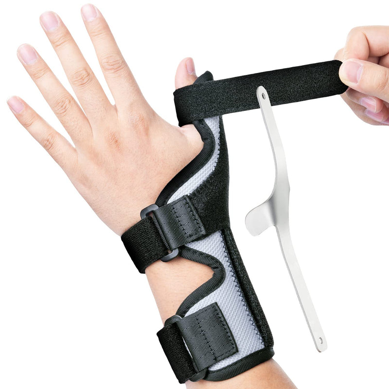 Thumb Support Brace -Patented Thumb Splint for Left & Right Hand, for Spica,Trigger Thumb, Arthritis, Thumb Stabilizer for Knuckle Pain Relief, Sprains, Tendonitis, for Woman and Man - L/XL - NewNest Australia