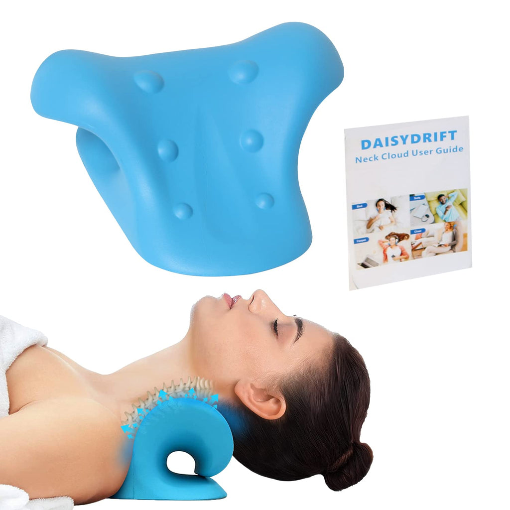 DAISYDRIFT Neck Cloud - Neck Stretcher, Neck Pillow for Pain Relief and Neck Alignment, Neck and Back Cracker, Cervical Traction Device, Neck Support, Posture Corrector, Neck Pain Relief Pillow - NewNest Australia