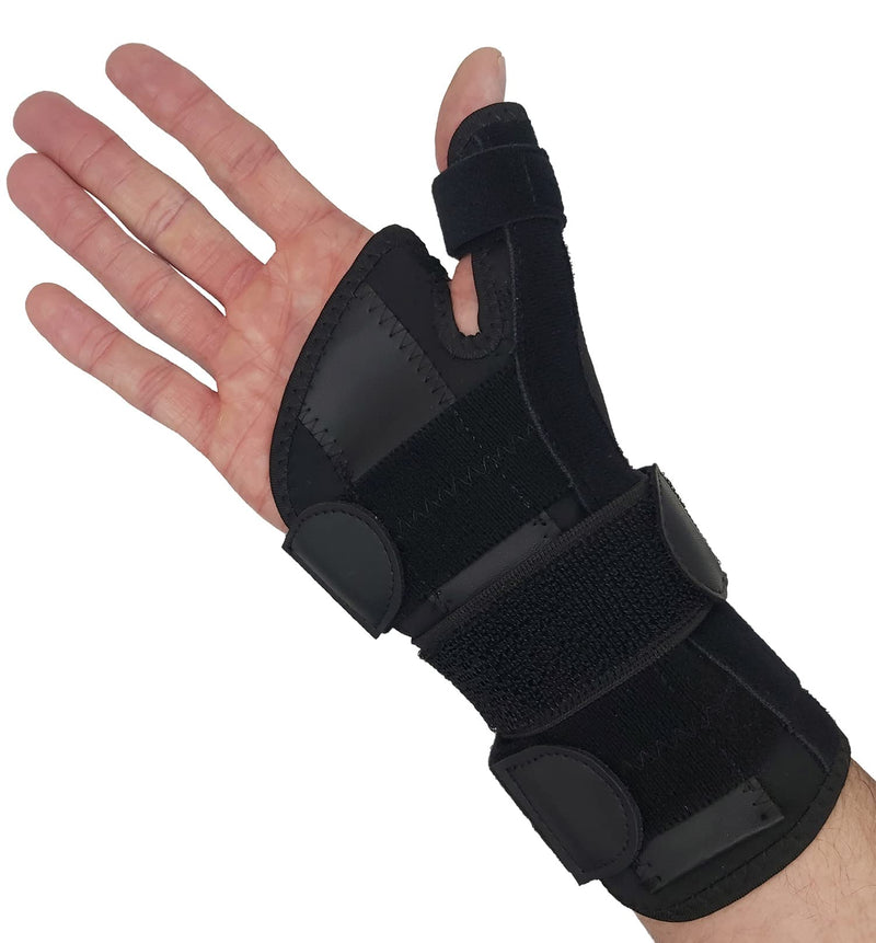 Thumb Splint & Wrist Brace - Carpal Tunnel Wrist Splint with Thumb Spica Thumb Brace. Thumb Stabilizer & Wrist Support For Tendonitis Pain, Arthritis, Trigger Thumb (SMALL/MEDIUM, RIGHT) SMALL/MEDIUM - NewNest Australia
