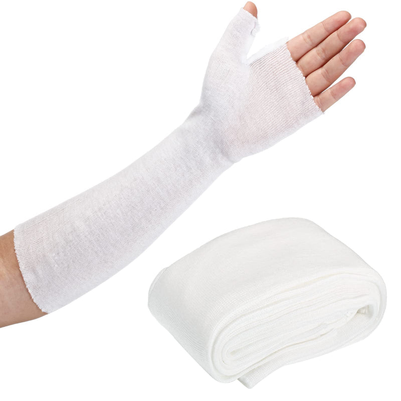 Tubular Stockinette Tubing Cotton Stockinette for Pre Wrap Use Elastic Arm Cast Stockinette for Arm Wrist Thumb Spica Stockinette Tubing Soft Wrist Arm Wraps (10 Pcs, 3.14 x 11.8 Inch) - NewNest Australia