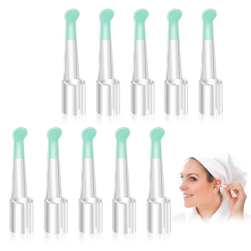 Prasacco 10 Pieces Silicone Ear Spoon Tips, Soft Ear Cleaner Replacement Tips Otoscope Ear Wax Removal Tool Replacement Reusable Ear Wax Removal Accessories Kids Family Ear Health Care - NewNest Australia